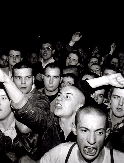 skinheads1 - A testosterona e os skinheads, foto de Nick Knight